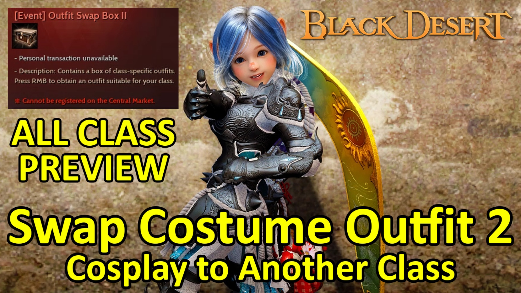 bdo exciting adventure outfit box Niche Utama Home Game Play] SWAP COSTUME OUTFIT Box  All Class Preview, Cosplay to