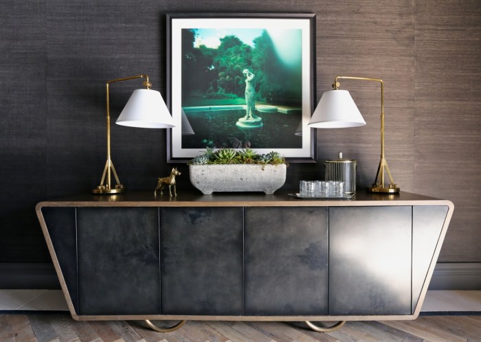 Deko für sideboard wohnzimmer